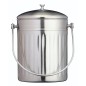 KitchenCraft Stainless Steel Compost Bin