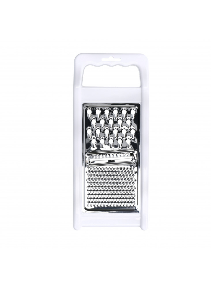 KitchenCraft Stainless Steel 29cm Three Way Flat Grater