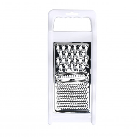 KitchenCraft Stainless Steel 29cm Three Way Flat Grater