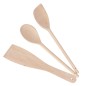 KitchenCraft Set of Three Beech Wood Utensils