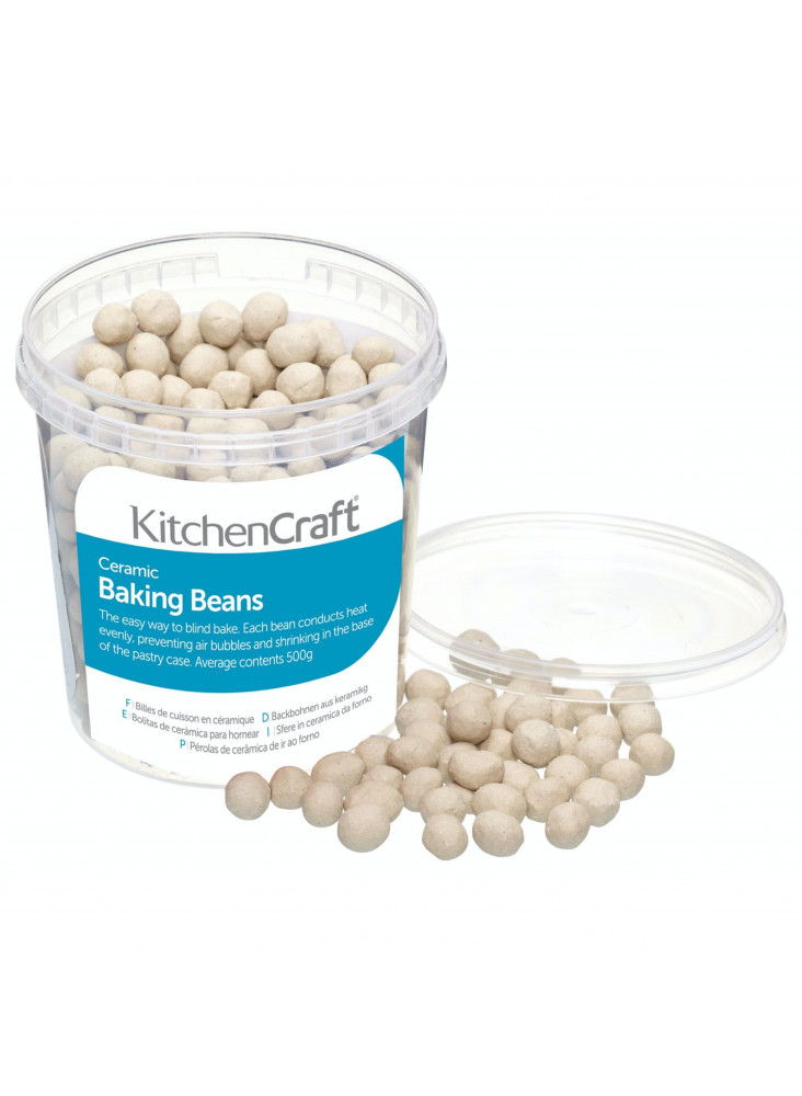 KitchenCraft Tub of Ceramic Baking Beans (500g)