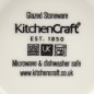 KitchenCraft Black Swirl Centred Ceramic Bowls