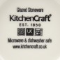 KitchenCraft Blue Arched Pattern Ceramic Bowls