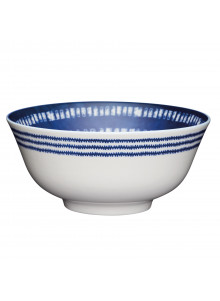 KitchenCraft Blue and White Greek Style Ceramic Bowls