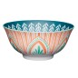 KitchenCraft Colourful Folk Pattern Ceramic Bowls