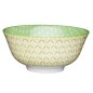 KitchenCraft Green Geometric Ceramic Bowls