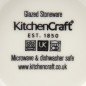 KitchenCraft Moroccan Style Yellow Stripe Ceramic Bowls