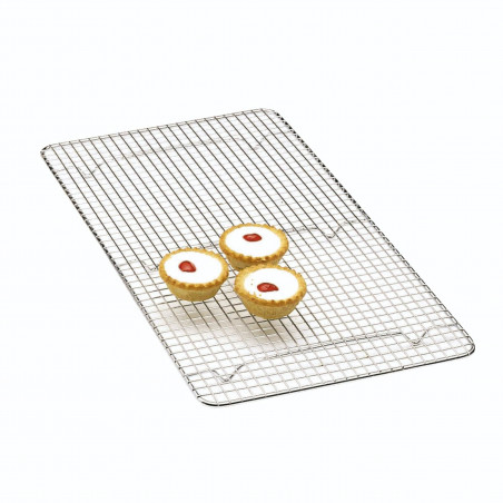 KitchenCraft Chrome Plated Oblong Cake Cooling Tray