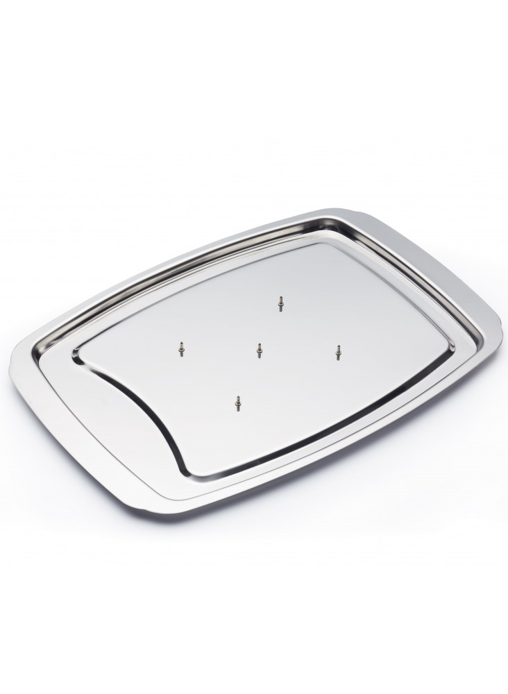 MasterClass Stainless Steel Spiked Carving Tray