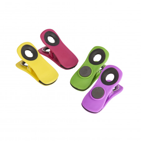 KitchenCraft Set of 4 Magnetic Memo Clips