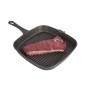 KitchenCraft Cast Iron 23cm Square Grill Pan