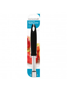 KitchenCraft Black Handled Stainless Steel Apple Corer