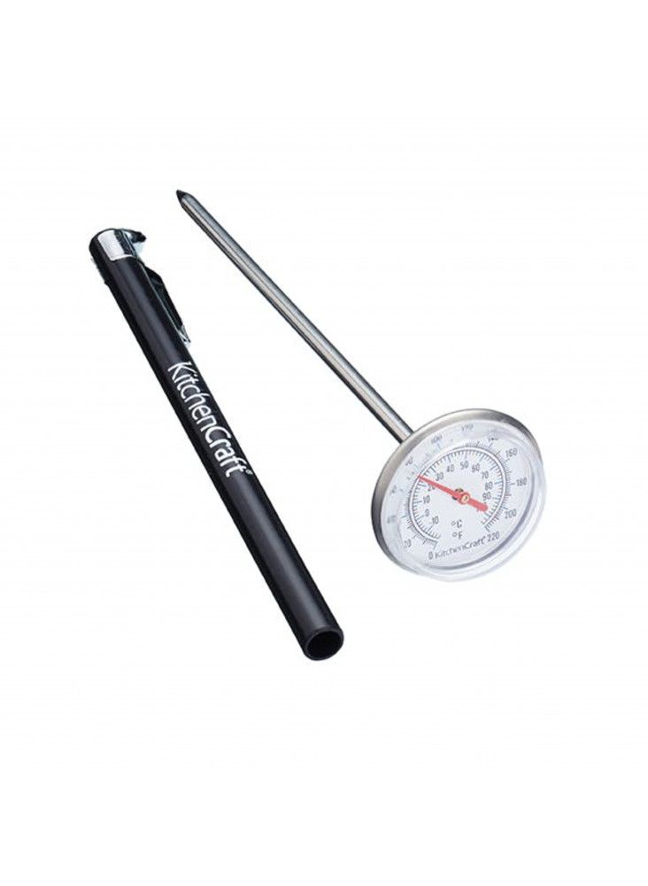 KitchenCraft Stainless Steel Easy Read Meat Thermometer