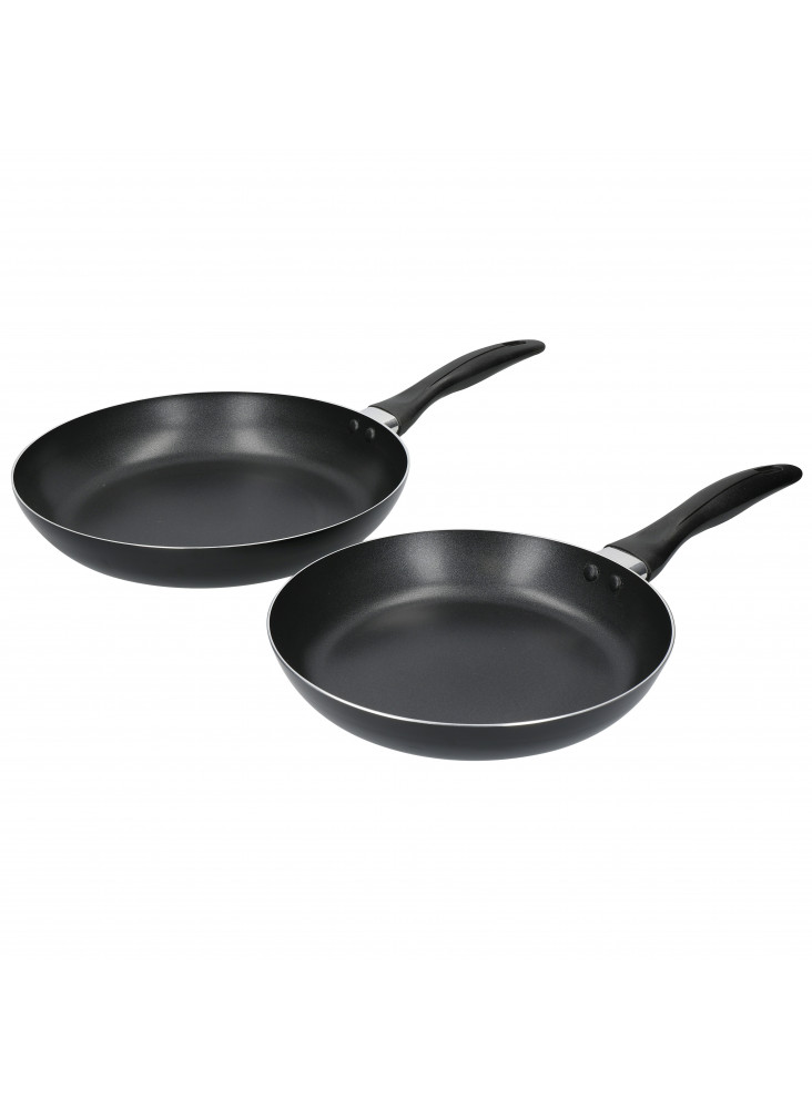 KitchenCraft Non-Stick Frying Pan Set - 28cm, 24cm