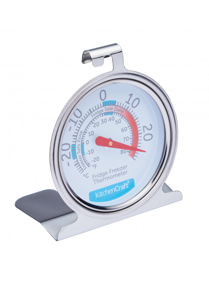 KitchenCraft Stainless Steel Fridge Thermometer