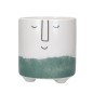 KitchenCraft Ceramic Plant Pot with Happy Face Design