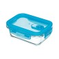 KitchenCraft Pure Seal Glass Rectangular 350ml Storage Container