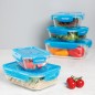 KitchenCraft Pure Seal Glass Rectangular 1.5 Litres Storage Container