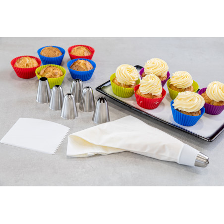 KitchenCraft 9 Piece Icing Set