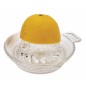 KitchenCraft Round Glass Lemon / Citrus Fruit Squeezer