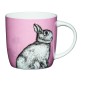 KitchenCraft China 425ml Rabbit Barrel Shaped Mug