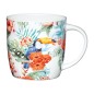 KitchenCraft China 425ml Toucan Barrel Shaped Mug