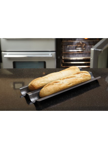 MasterClass Crusty Bake Non-Stick Baguette Tray