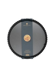 MasterClass Non-Stick 28cm Fluted Round Flan / Quiche Tin