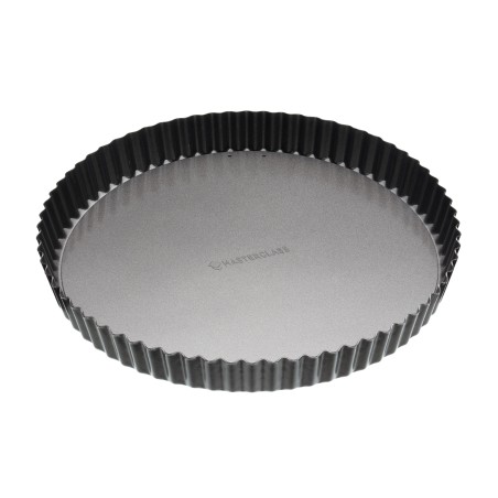 MasterClass Non-Stick 28cm Fluted Round Flan / Quiche Tin