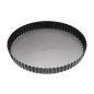 MasterClass Non-Stick 28cm Fluted Round Flan / Quiche Tin