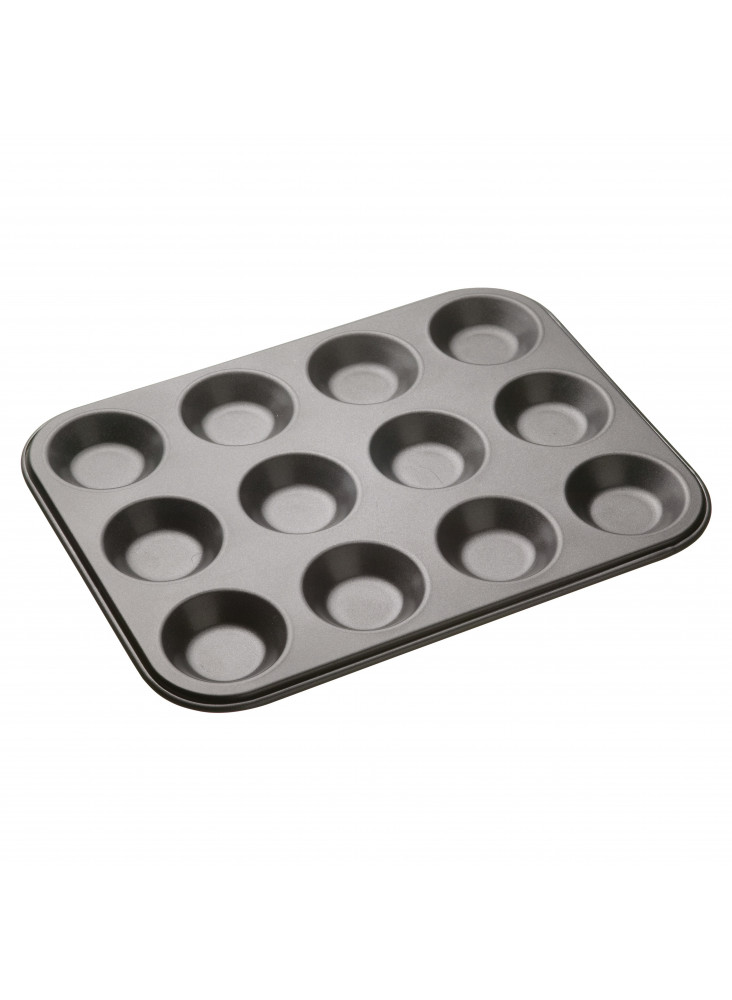 MasterClass Non-Stick 12 Hole Shallow Pan