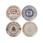 Creative Tops Gourmet Cheese Set Of 4 Cheese Plates