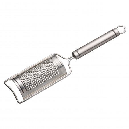 KitchenCraft Oval Handled Professional Stainless Steel Curved Grater