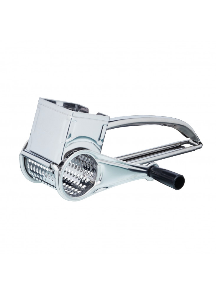 KitchenCraft Stainless Steel Rotary Grater With One Drum