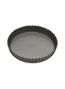 MasterClass Non-Stick 23cm Loose Base Fluted Quiche Tin