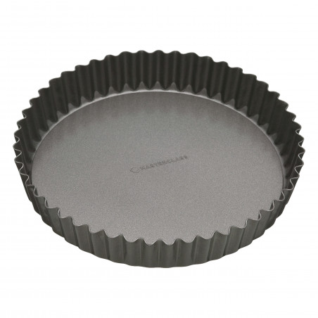 MasterClass Non-Stick 30cm Loose Base Fluted Quiche Tin