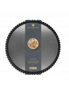 MasterClass Non-Stick 30cm Loose Base Fluted Quiche Tin