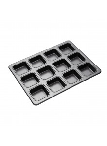 MasterClass Non-Stick 12 Hole Brownie Pan