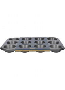 MasterClass Non-Stick 12 Hole Deep Baking Pan