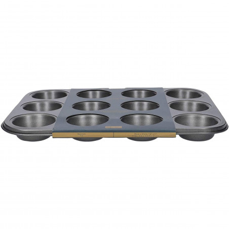 MasterClass Non-Stick 12 Hole Deep Baking Pan