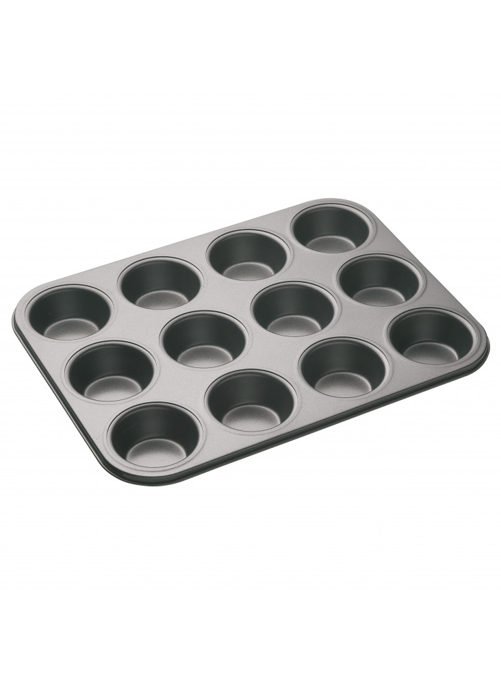 MasterClass Non-Stick 12 Hole Deep Baking Pan