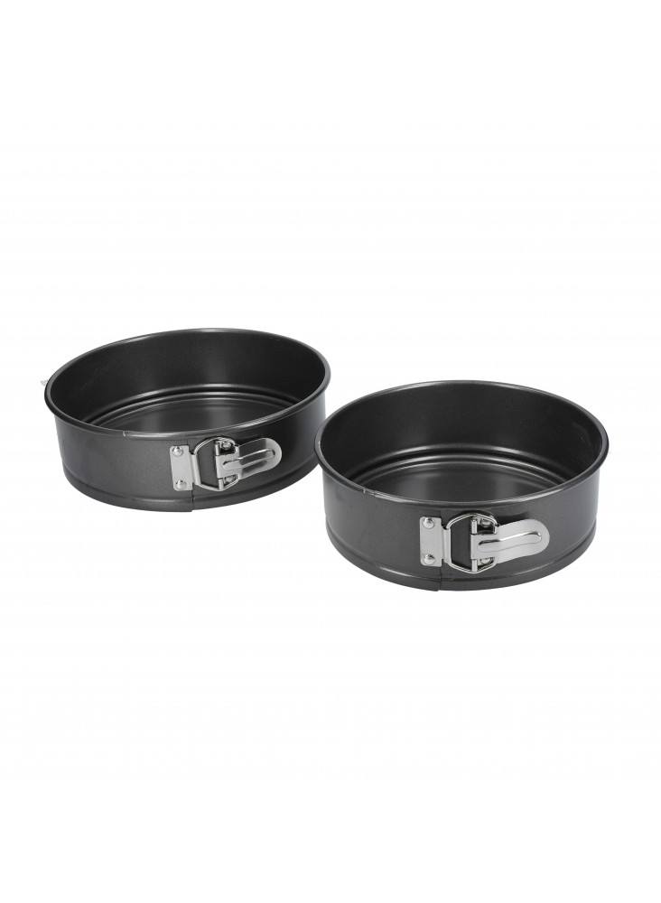 MasterClass Twin Pack - Non-Stick 20cm and 23cm Spring Form Pans