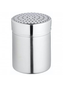 KitchenCraft Stainless Steel Medium Hole Shaker and Lid