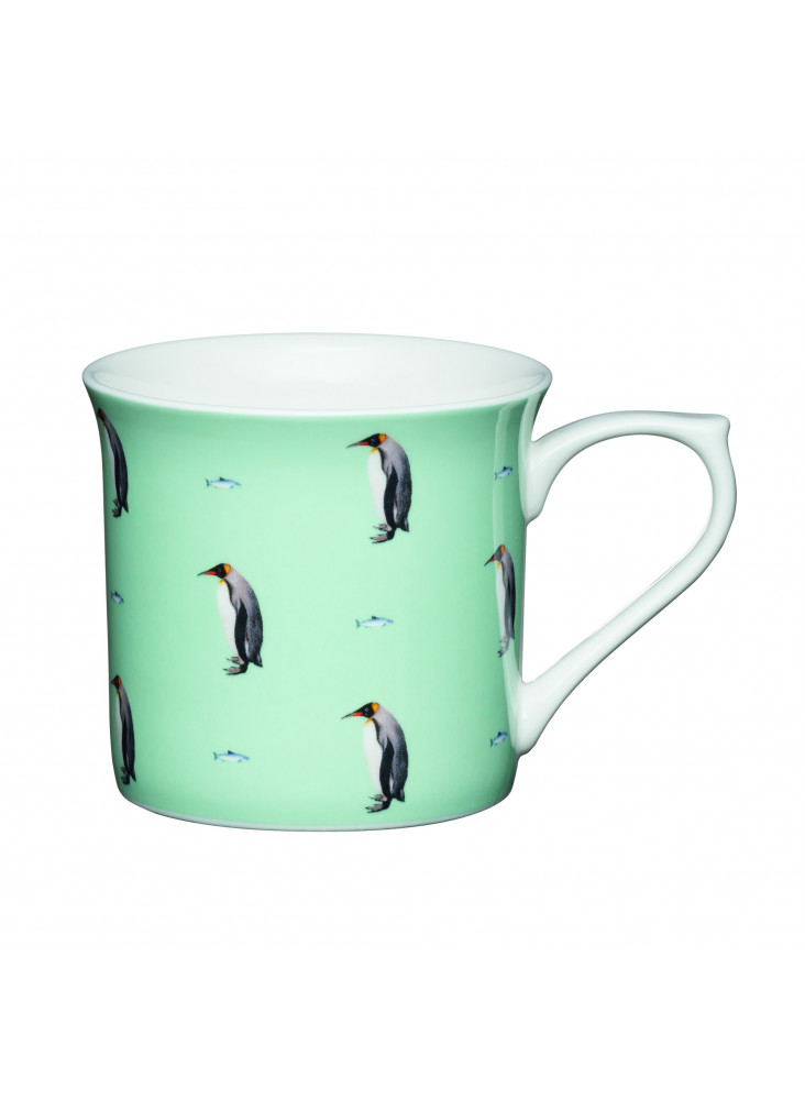 KitchenCraft Fluted China Penguin Mug