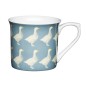 KitchenCraft Fluted China Geese Mug