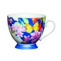 KitchenCraft China Butterfly 400ml Footed Mug