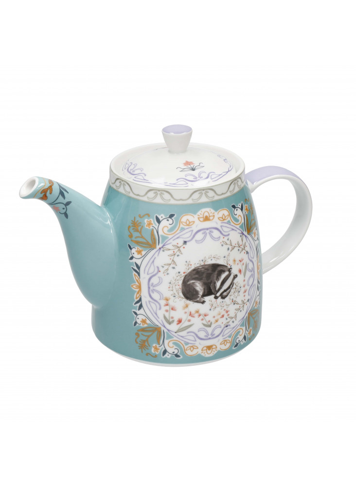 London Pottery Teapot with Infuser for Loose Tea, 1L - Badger