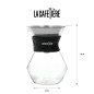 La Cafetière Glass Coffee Dripper and Carafe, 3-Cup