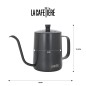 La Cafetière Gooseneck Coffee Pour Over Pot, 600 ml