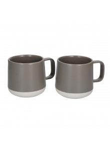 La Cafetière Seville Stoneware Mugs, Set of 2, 300 ml